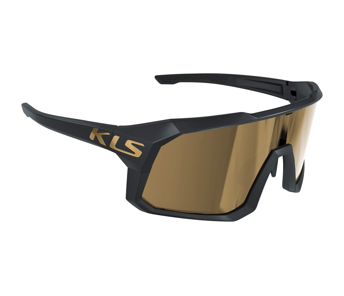 Sluneční brýle KLS DICE II gold POLARIZED