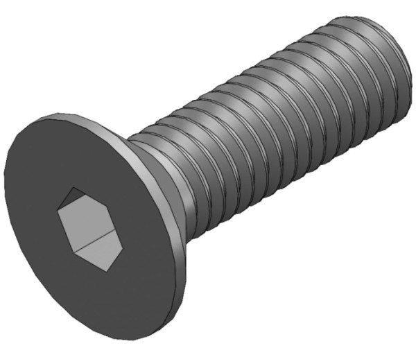S_2141_R00 - Screw_DIN 7991_M6x20 black