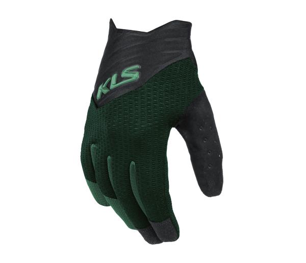 Rukavice KLS Cutout long green XS