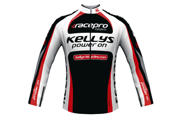Dres KELLYS PRO Team dlouhý rukáv red - XS