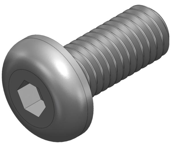 S_1189 - Screw_ISO 7380_M5x12 black