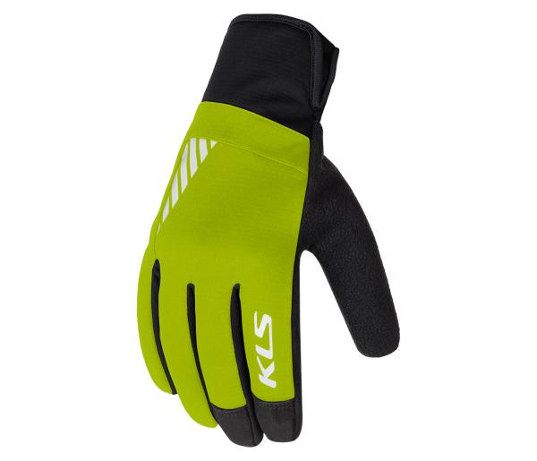 Zimní rukavice KLS COLDBREAKER 025, lime, XXL