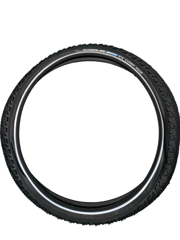 plášť SCHWALBE CX Comp 47-406, blk, reflex,Kguard c:11100125.02