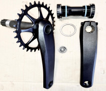 UVC_5XB - Kliky SAMOX TAC40-018TNS32 non-boost, 170mm + BB Převodník Samox 32z