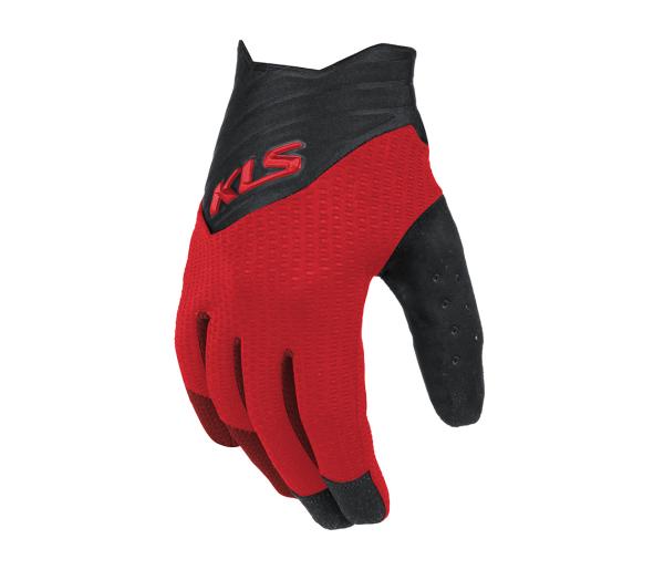 Rukavice KLS Cutout long red S