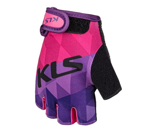 Rukavice KLS YOGI short, purple, L