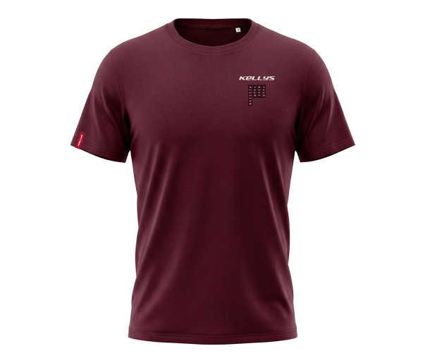 Tričko KELLYS ICONIC, Plum, XXL