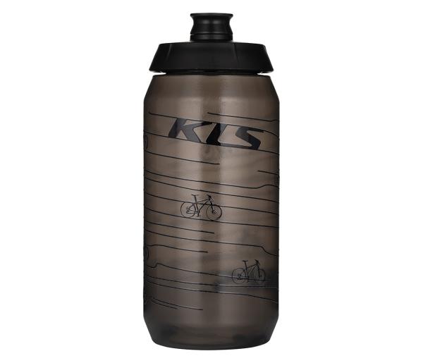 Láhev KOLIBRI Transparent Black 550ml