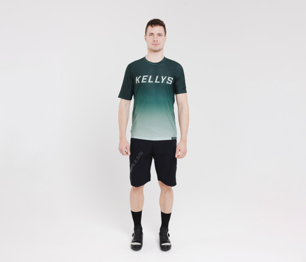 Enduro dres KELLYS TYRION 2 krátky rukáv green- L