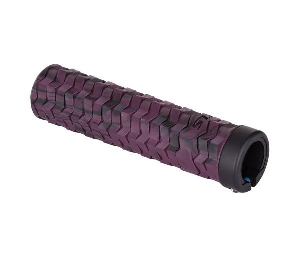 Rukojeti KLS POISON SINGLE LockON, dark violet/black