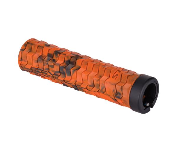 Rukojeti KLS POISON SINGLE LockON, orange/black