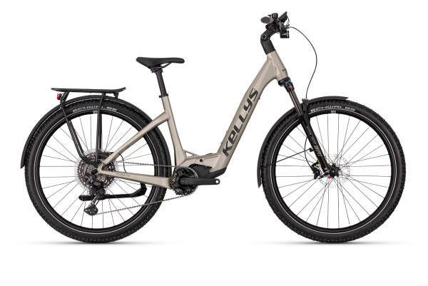 KELLYS E-Cristy RS40 P Mocha Grey S 29" 725Wh