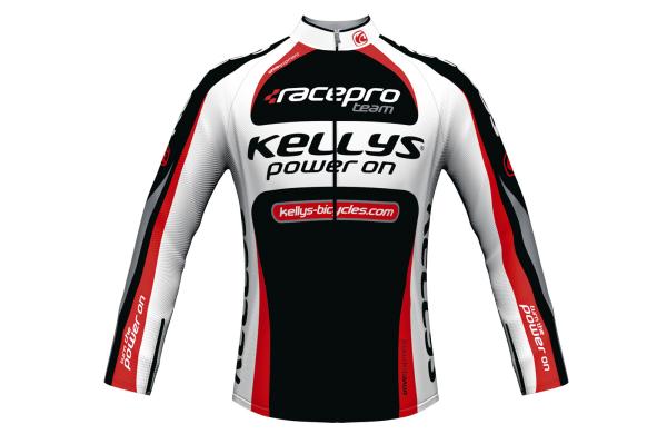 Dres KELLYS PRO Team dlouhý rukáv red - XS